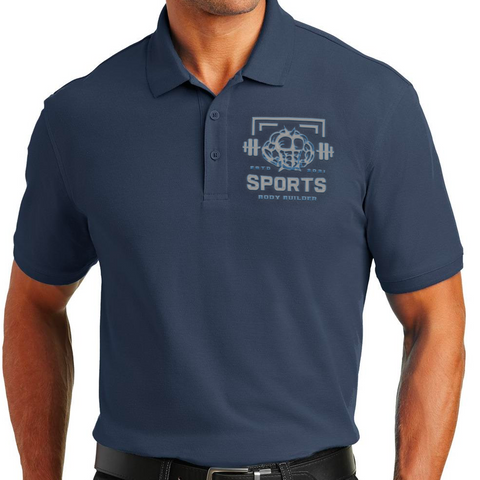 Polo Shirts - Mens/Unisex, Embroidered (Navy or Red)
