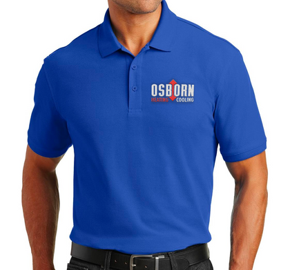 Polo Shirts - Mens/Unisex, Embroidered (Blue or Light Grey)