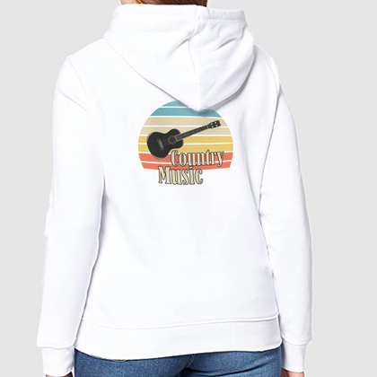 Hoodie Sweatshirts - Unisex Plus Size Full Zippered (Printed)