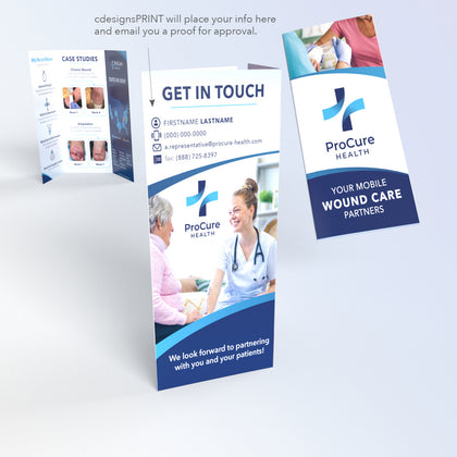 ProCure Health Brochures (8.5" x 11" Tri-fold)