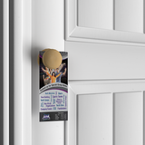 Custom printed door hangers available from CdesignsPrint.