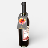 Custom printed wine bottle gift tags from CdesignsPrint.