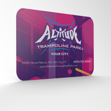 An example of custom printed fridge magnet advertising available from CdesignsPrint.