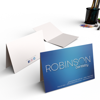 Robinson Dentistry Notecards - Folded A-2 (4" x 5.5")