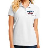 Polo Shirts - Womens, Embroidered (White or Black)