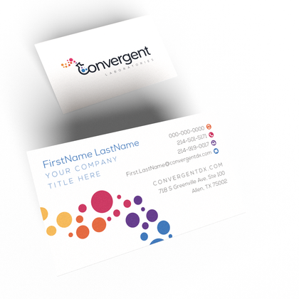 Convergent Business Cards (Premium 16 Pt. Low Sheen)