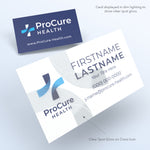 Procure Health Premium Business Cards (Shimmery 16 Pt. and Spot Gloss)