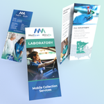 MedScan Mobile Collection Services Brochures (8.5" x 11" Tri-fold)