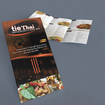 An example of custom printed trifold brochure printing available at CdesignsPrint.