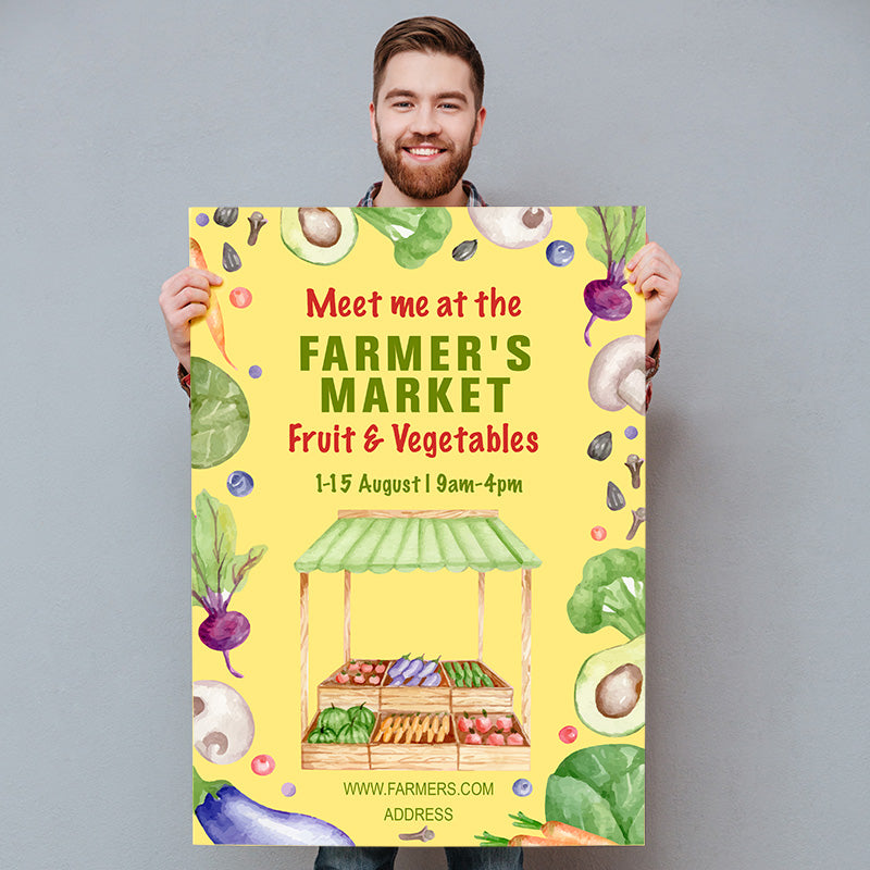 Custom Poster Printing, Many Sizes | CdesignsPrint