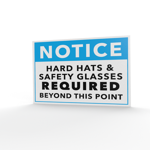 Rectangular Saefty Sign 18