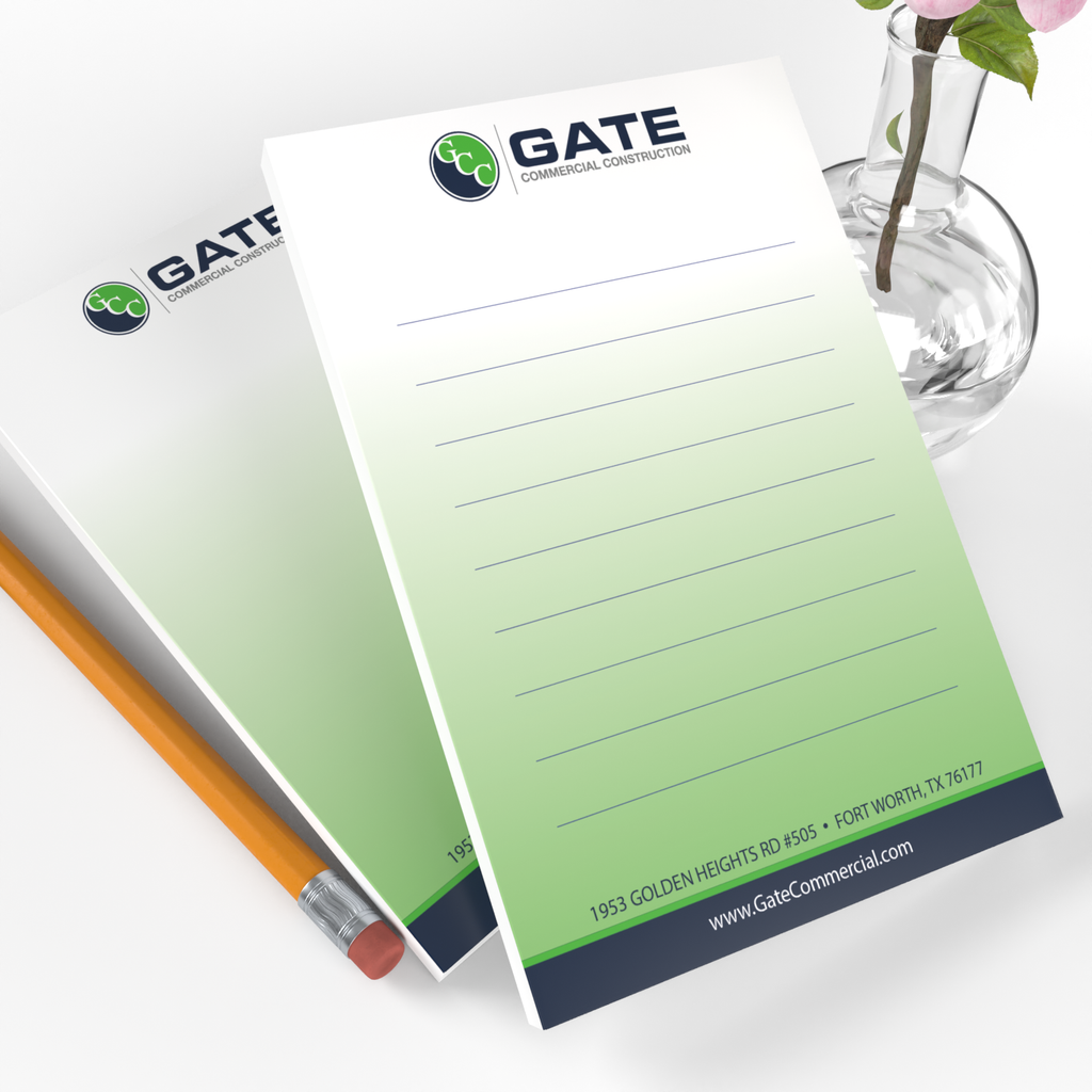 Custom Notepad Example Custom Printed Notepads | CdesignsPrint