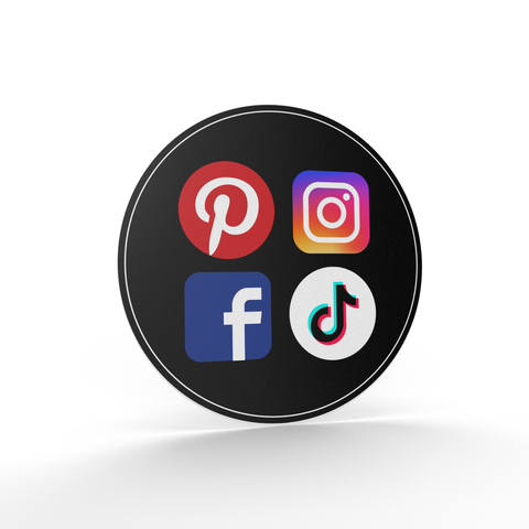 Round Pvc Sign 24