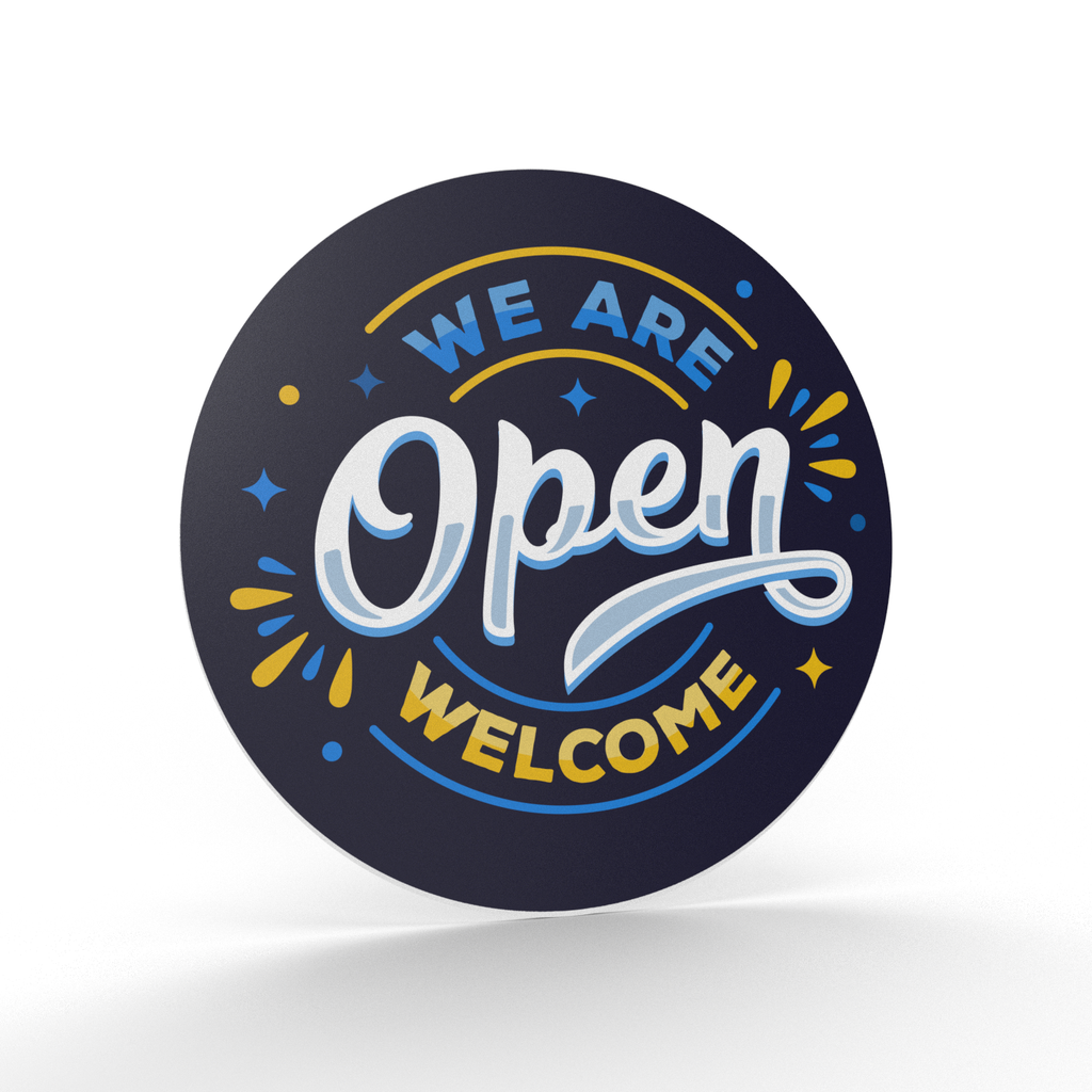Round Pvc Sign 24