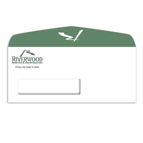 Riverwood #10 Window Envelopes (4.125" x 9.5")