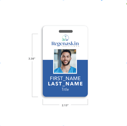 Economy Reel Name Badge