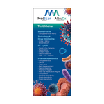 MedScan Test Menu Retractable Banner