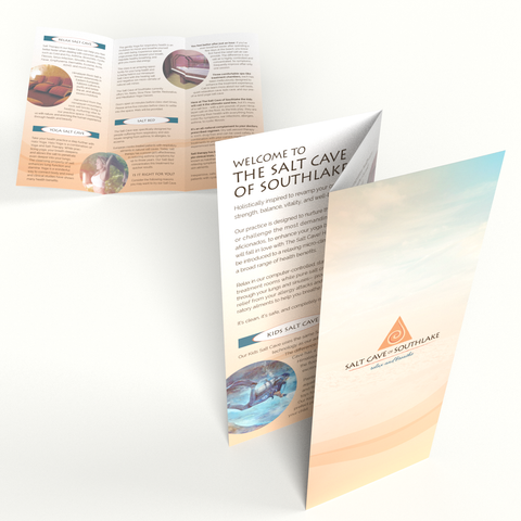 An example of online brochure printing available from CdesignsPrint.