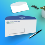 Rincon Country #10 Standard Window Envelopes - Peel and Seal (4.125" x 9.5")