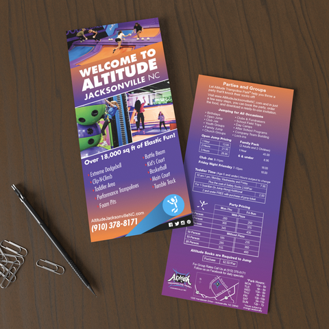 Rack Cards Printing, 4