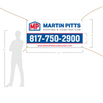 An example of customized vinyl banners available at CdesignsPrint.
